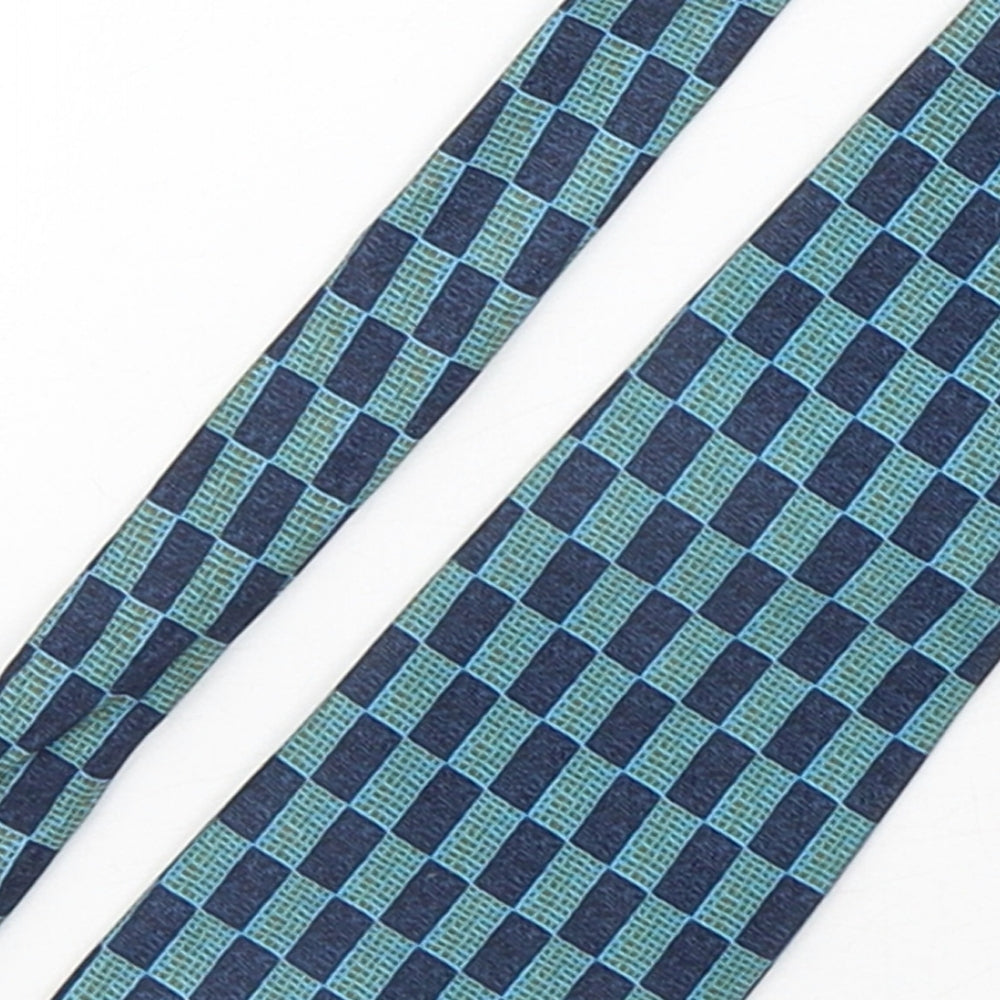Pierre Cardin  Mens Multicoloured Plaids & Checks Polyester Pointed Tie One Size