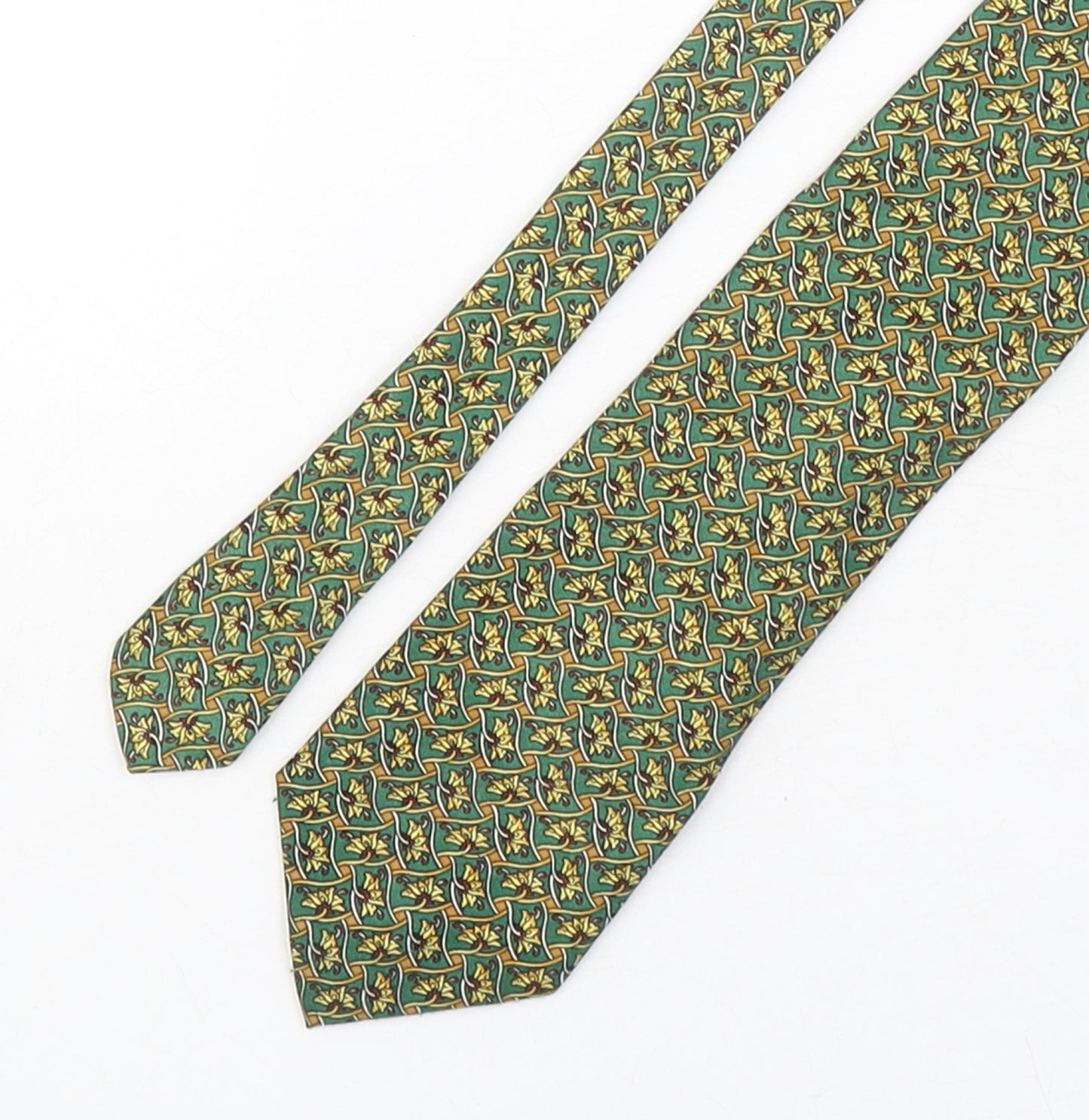 Leonardo Deici x Mens Multicoloured Floral Polyester Pointed Tie One Size