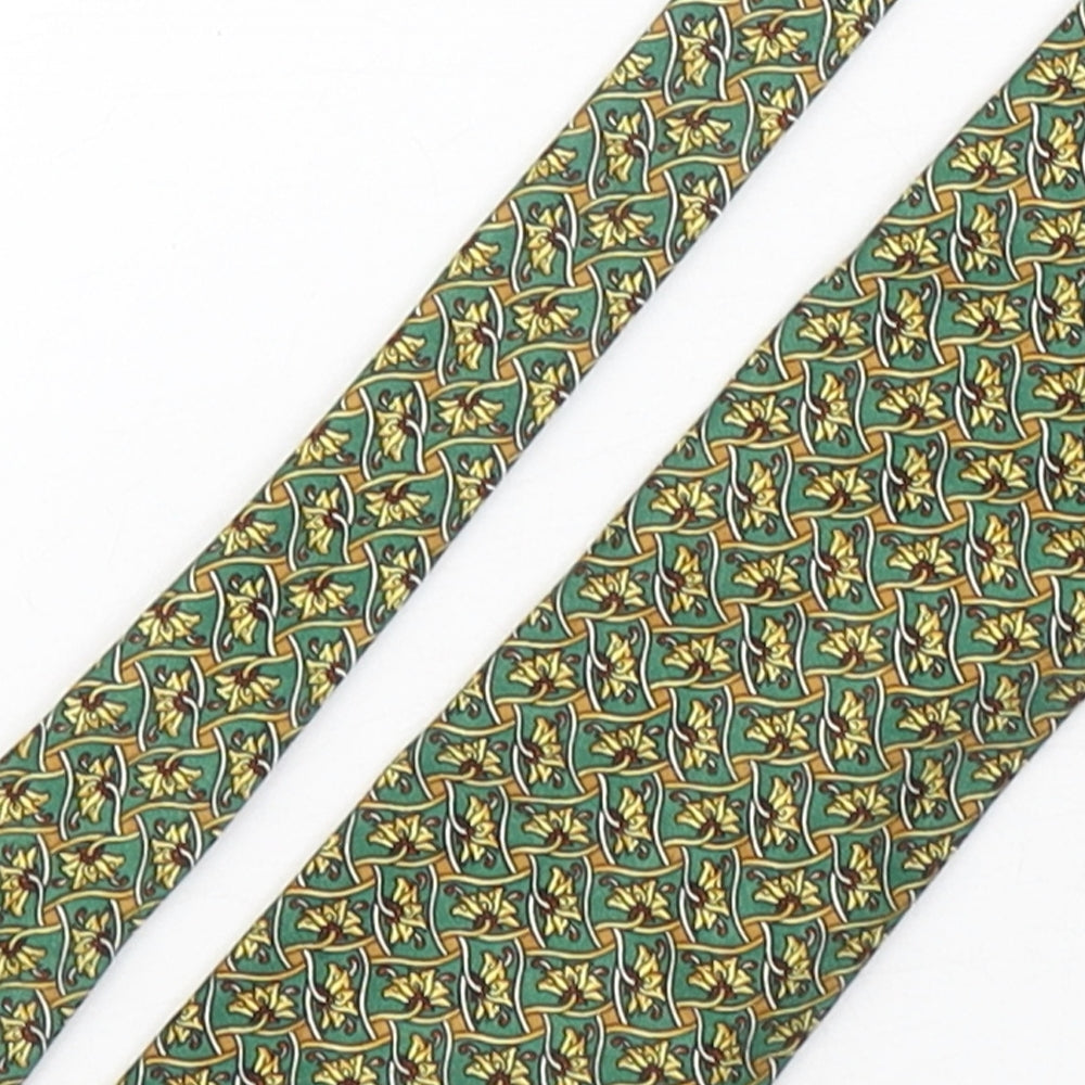 Leonardo Deici x Mens Multicoloured Floral Polyester Pointed Tie One Size