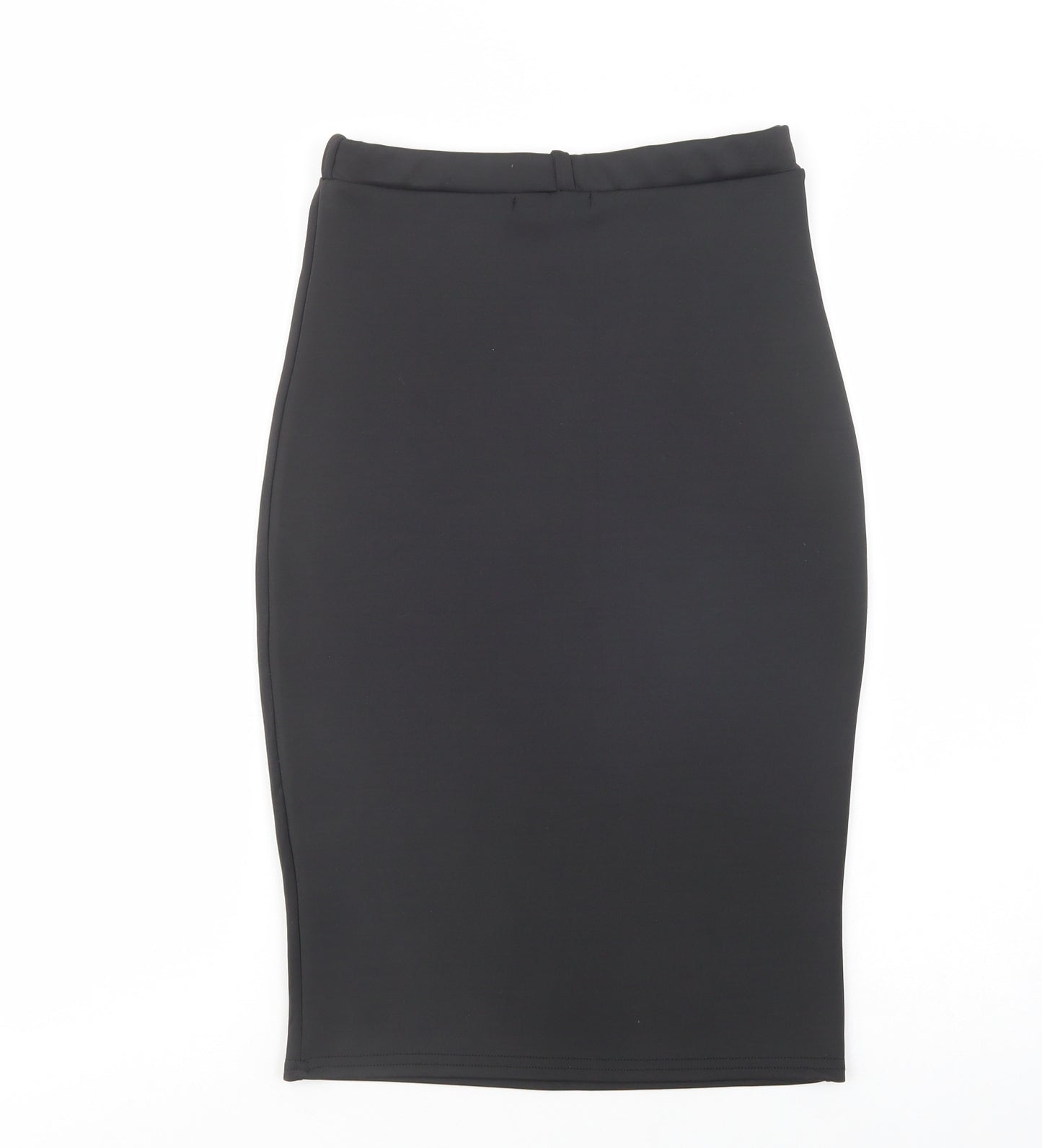 Edge Street Womens Black  Polyester Straight & Pencil Skirt Size 10