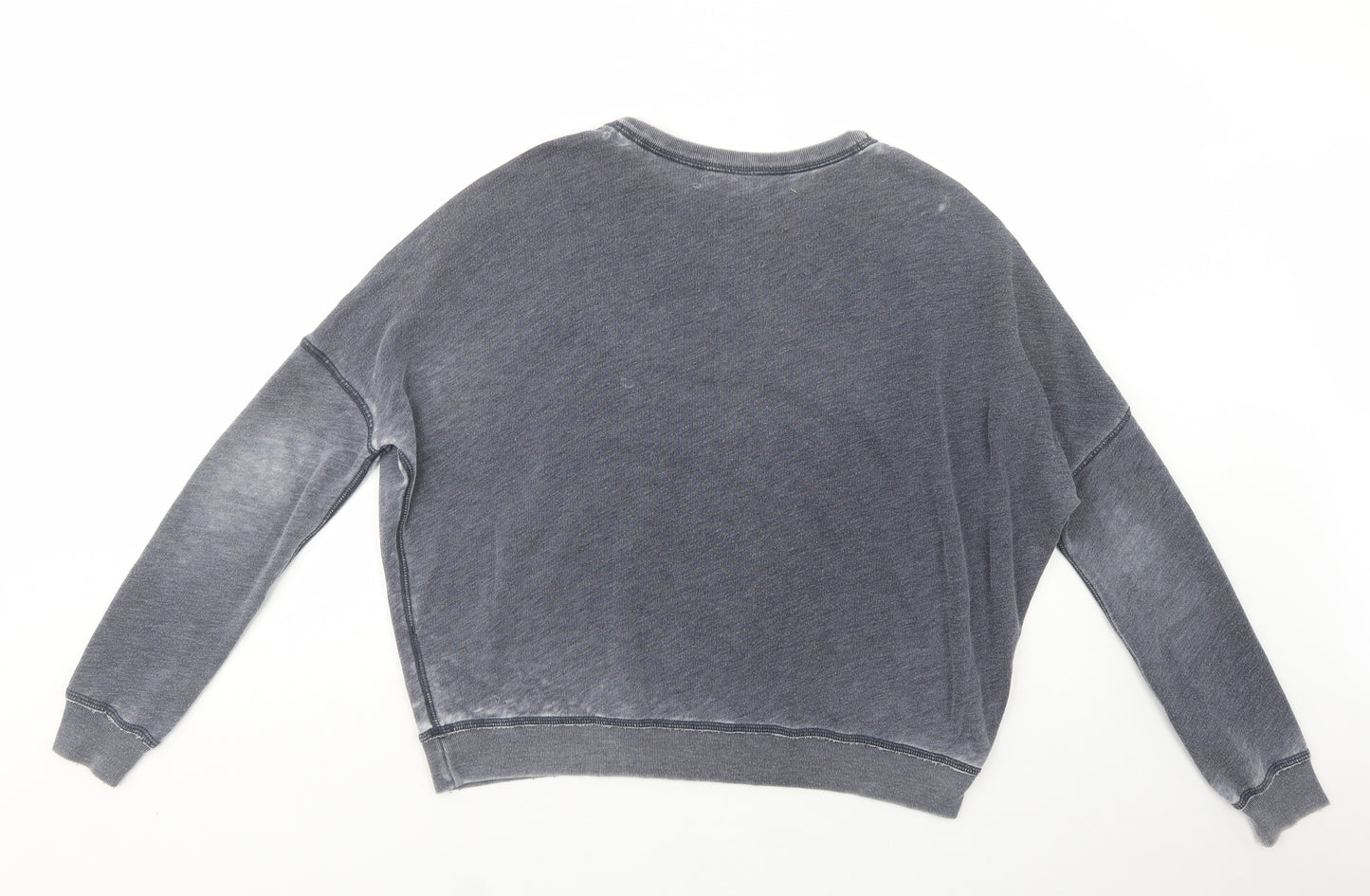 Abercrombie & Fitch Womens Grey  Cotton Pullover Sweatshirt Size XS  Pullover