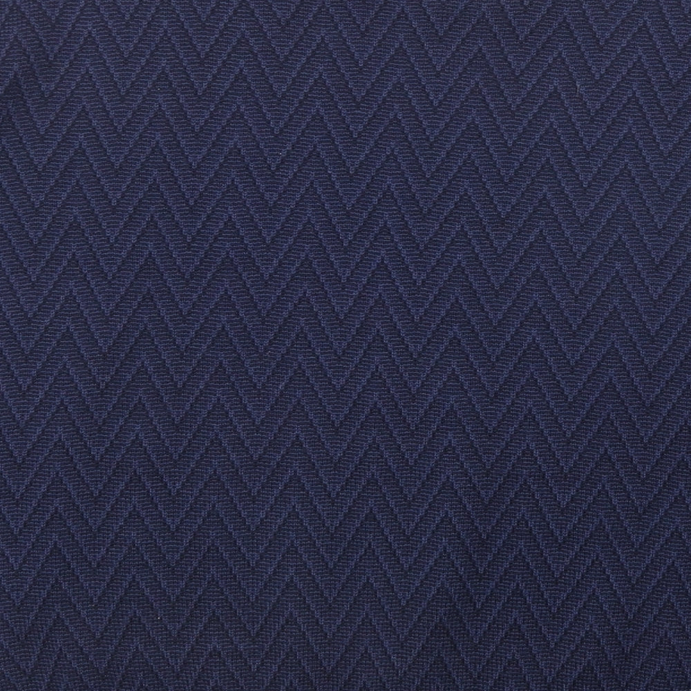 DG's Mens Blue Crew Neck Geometric Wool Pullover Jumper Size XL