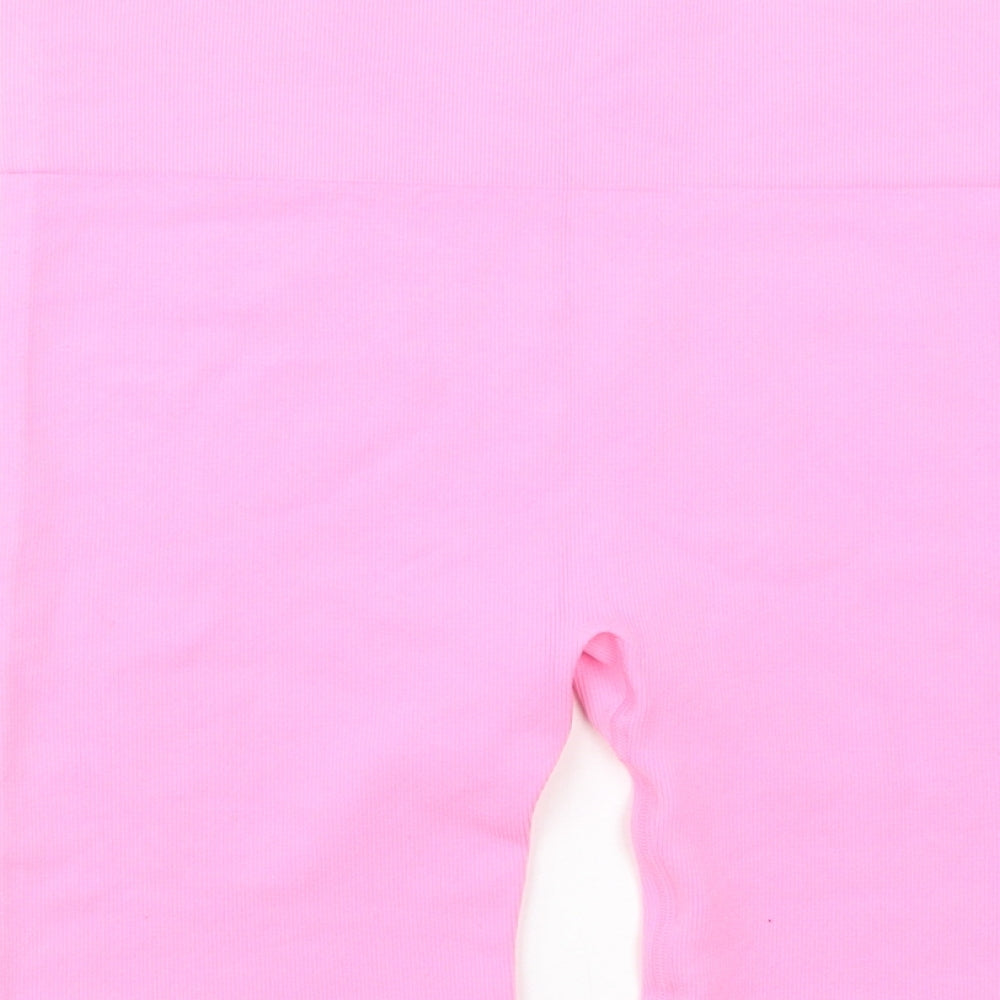 Primark Womens Pink  Nylon Compression Shorts Size 18 L9 in Regular