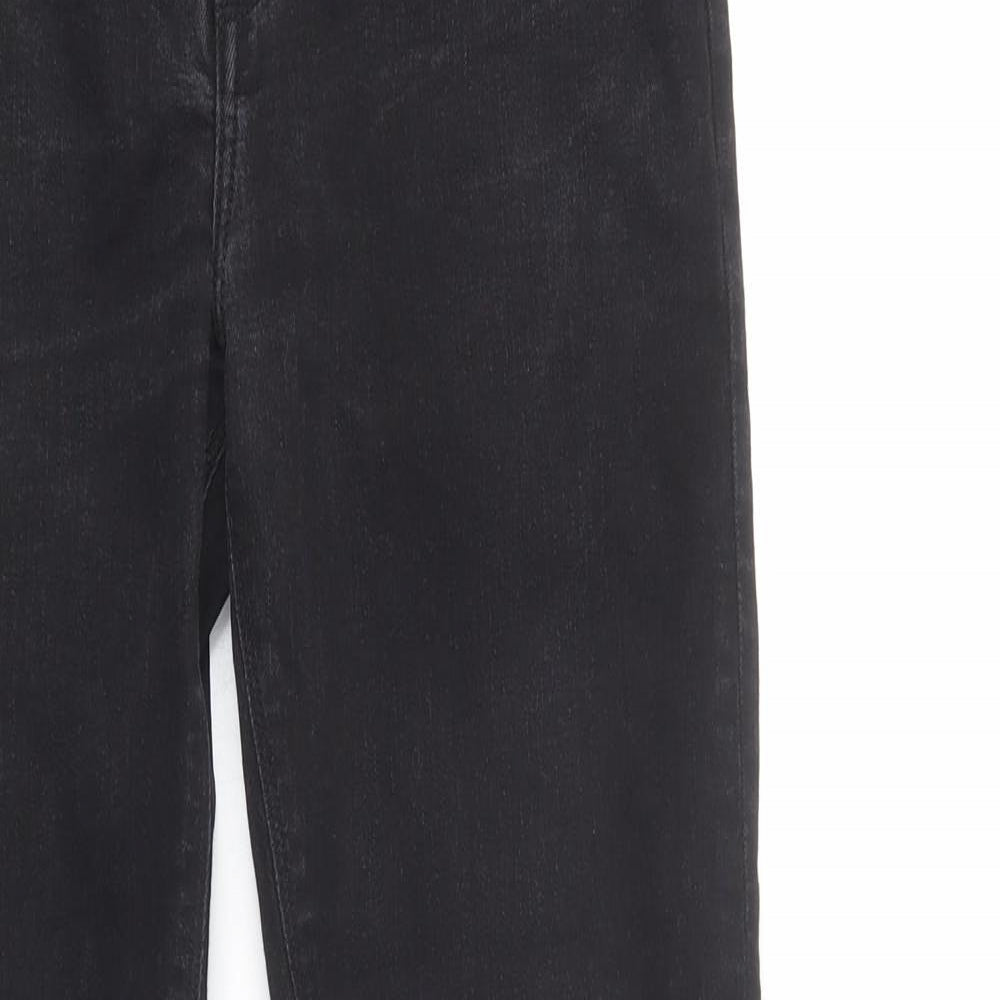ASOS Mens Black  Cotton Skinny Jeans Size 30 in L32 in Regular Button