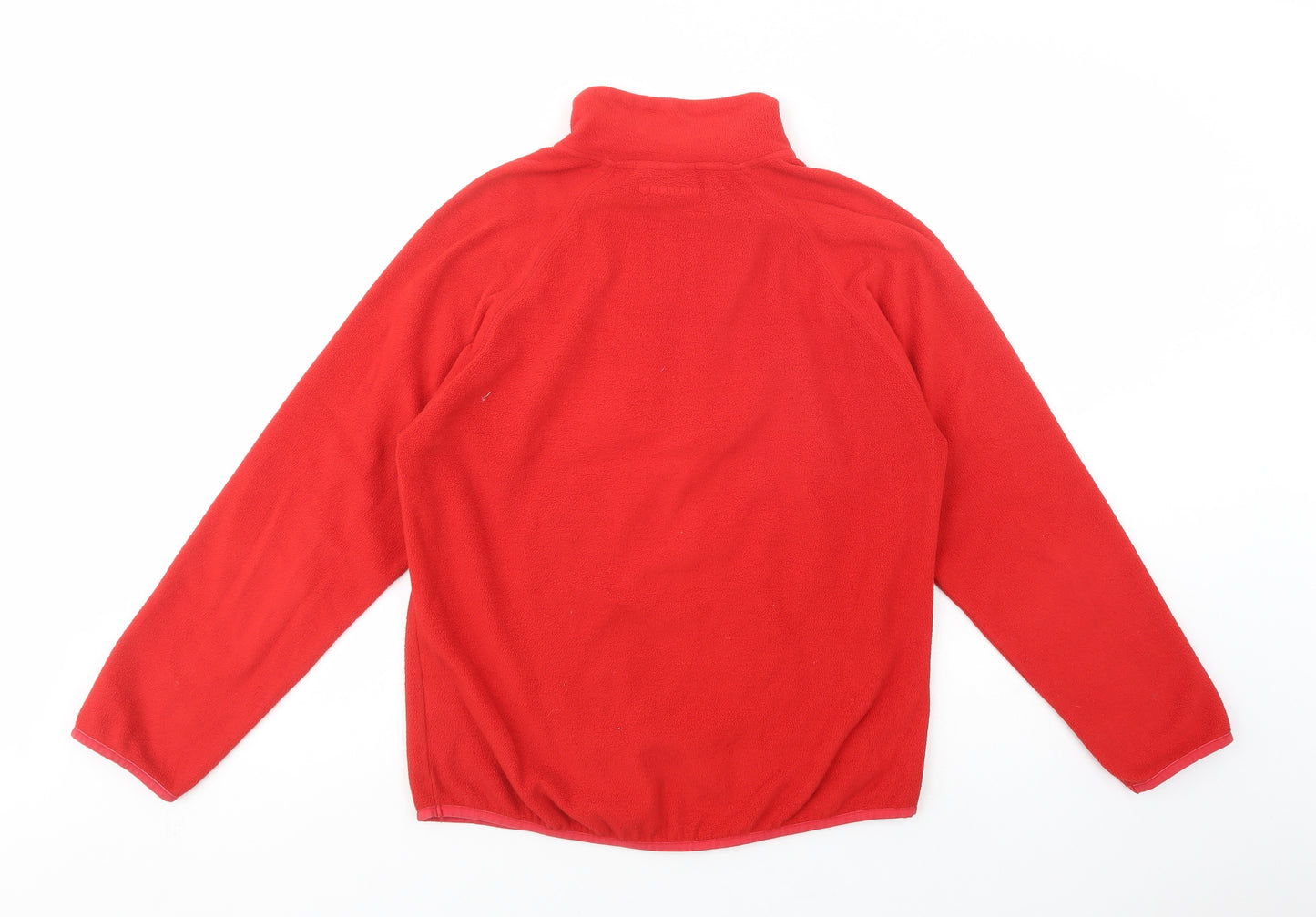 Remain Womens Red  Polyester Pullover Sweatshirt Size S  Zip
