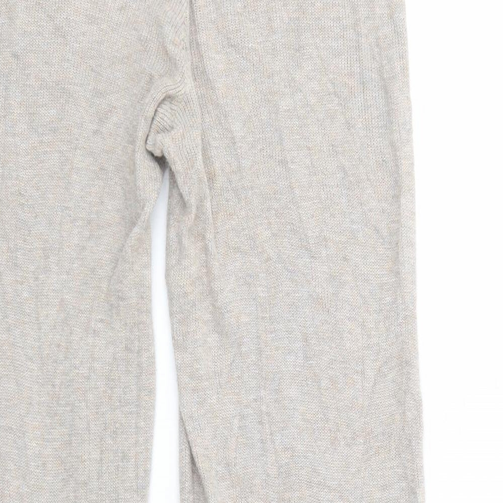 Skin Womens Beige  Cotton  Lounge Pants Size S  Drawstring