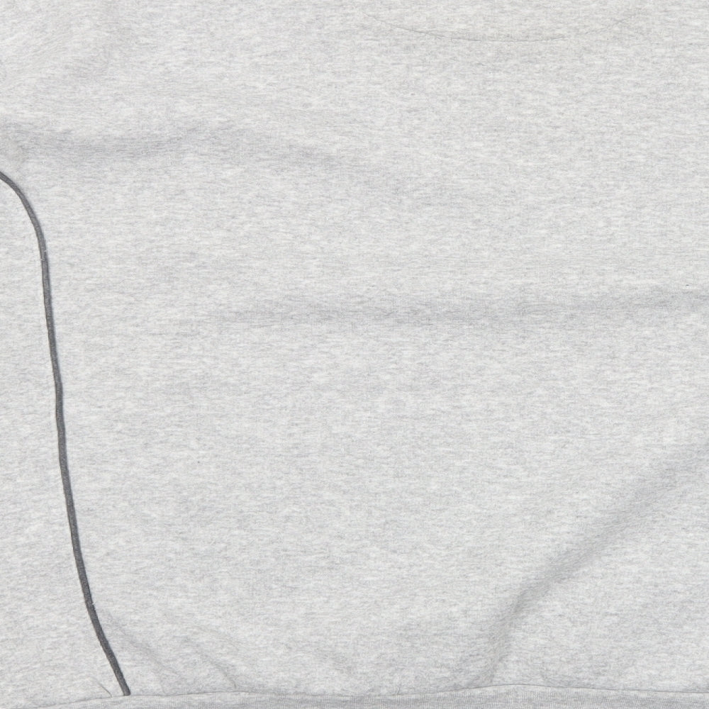 Umbro Mens Grey  Polyester Pullover Sweatshirt Size L