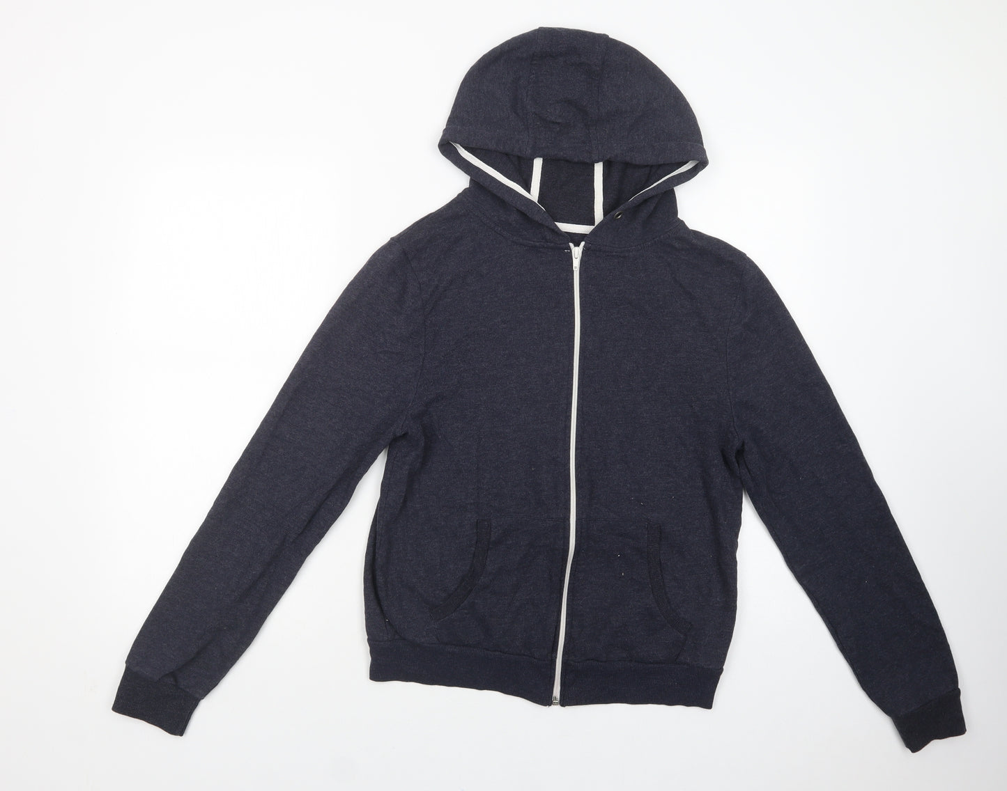 Atmosphere Womens Blue  Polyester Full Zip Hoodie Size 16  Zip