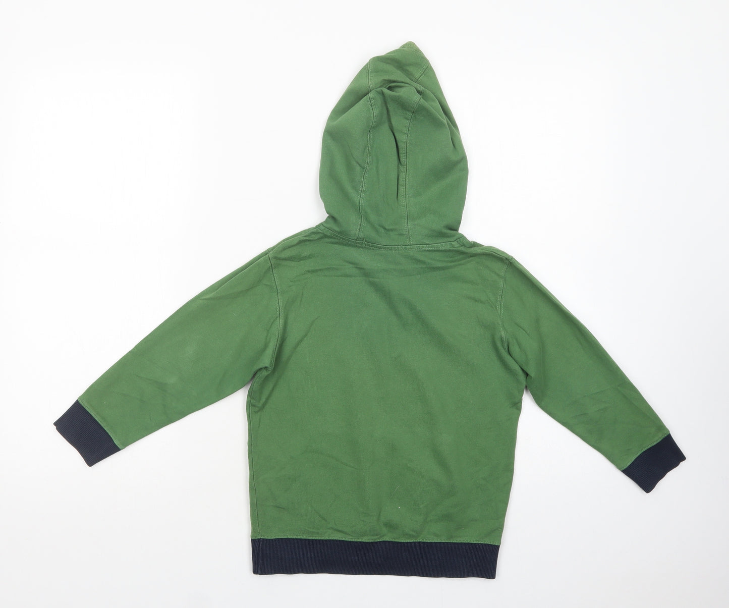 George Boys Green  Cotton Pullover Hoodie Size 4-5 Years  Pullover