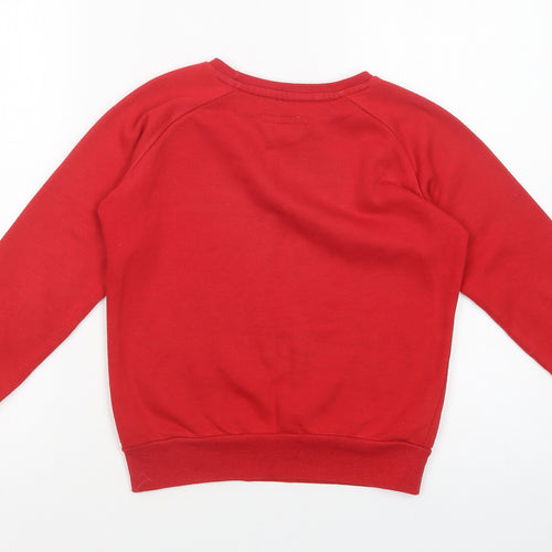 Primark Girls Red  Cotton Pullover Sweatshirt Size 9-10 Years  Pullover - Chicago