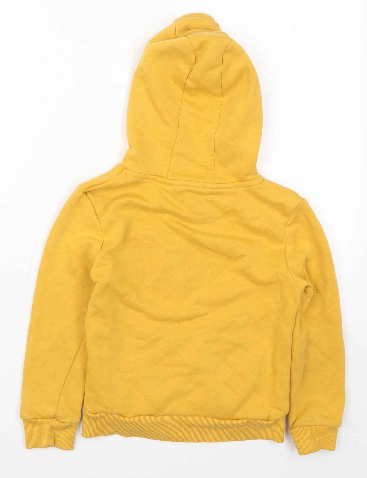 Primark Boys Yellow  Cotton Pullover Hoodie Size 6-7 Years  Pullover - Always Be You