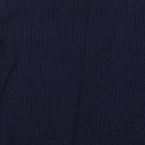 MRP Mens Blue Crew Neck  Acrylic Pullover Jumper Size 2XL