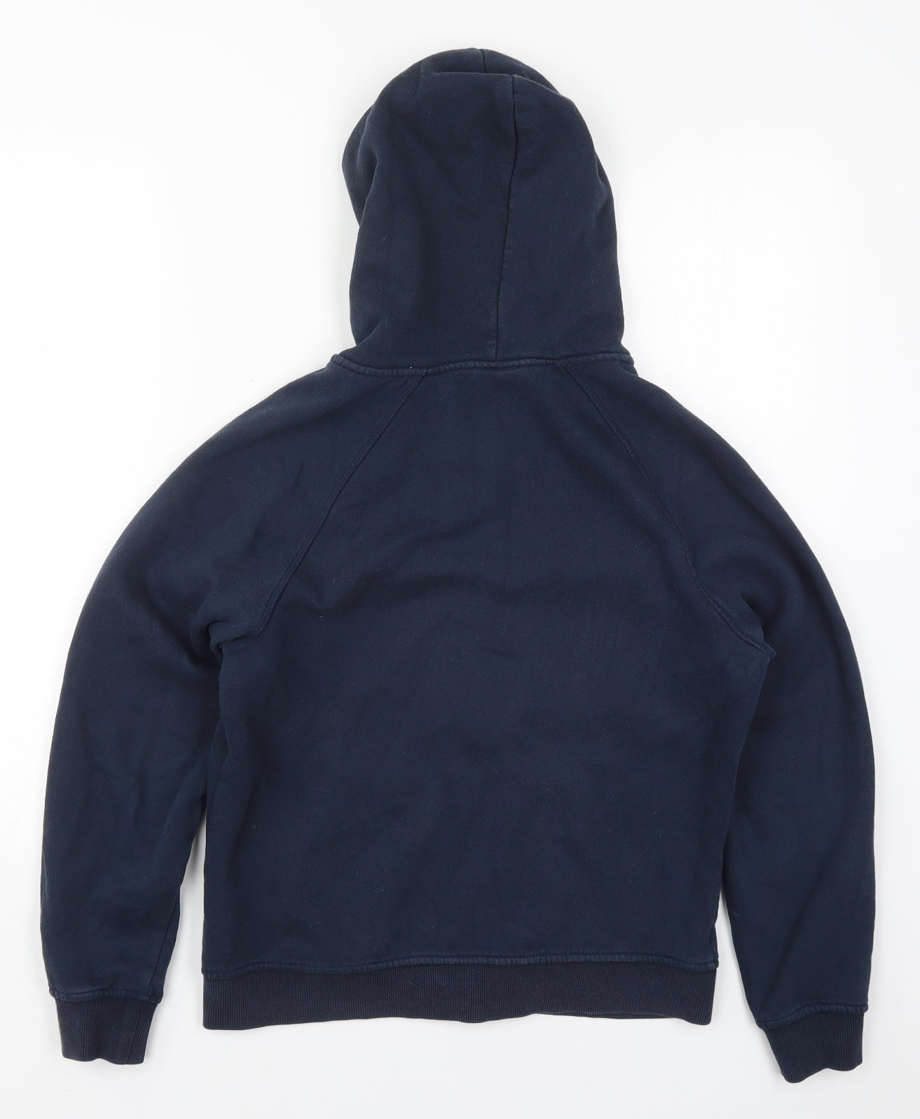 Canterbury Womens Blue  Cotton Full Zip Hoodie Size 10  Zip