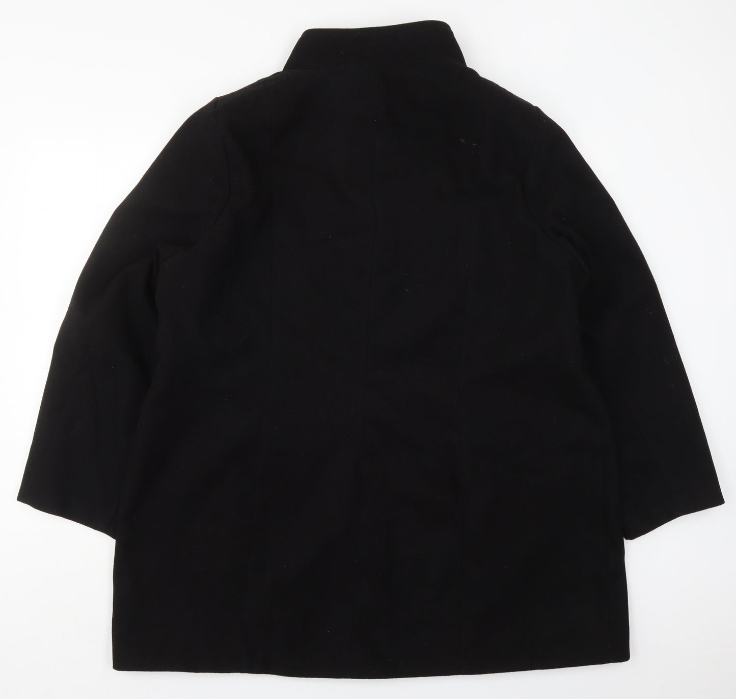 George Womens Black   Overcoat Coat Size 24  Zip