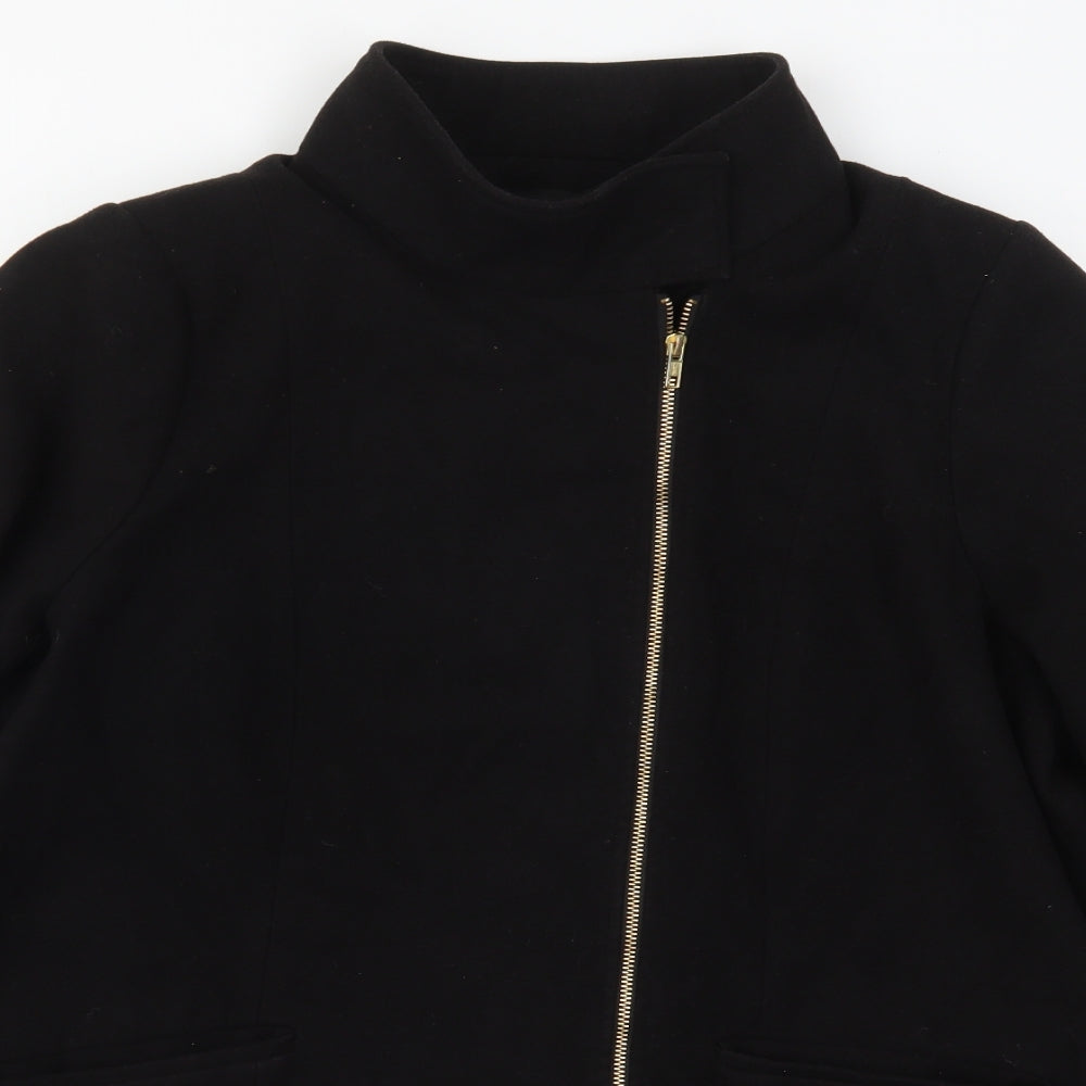 George Womens Black   Overcoat Coat Size 24  Zip