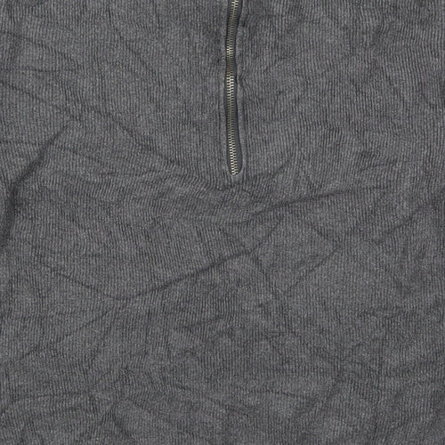 Atmosphere Womens Grey Crew Neck  Viscose Pullover Jumper Size 6