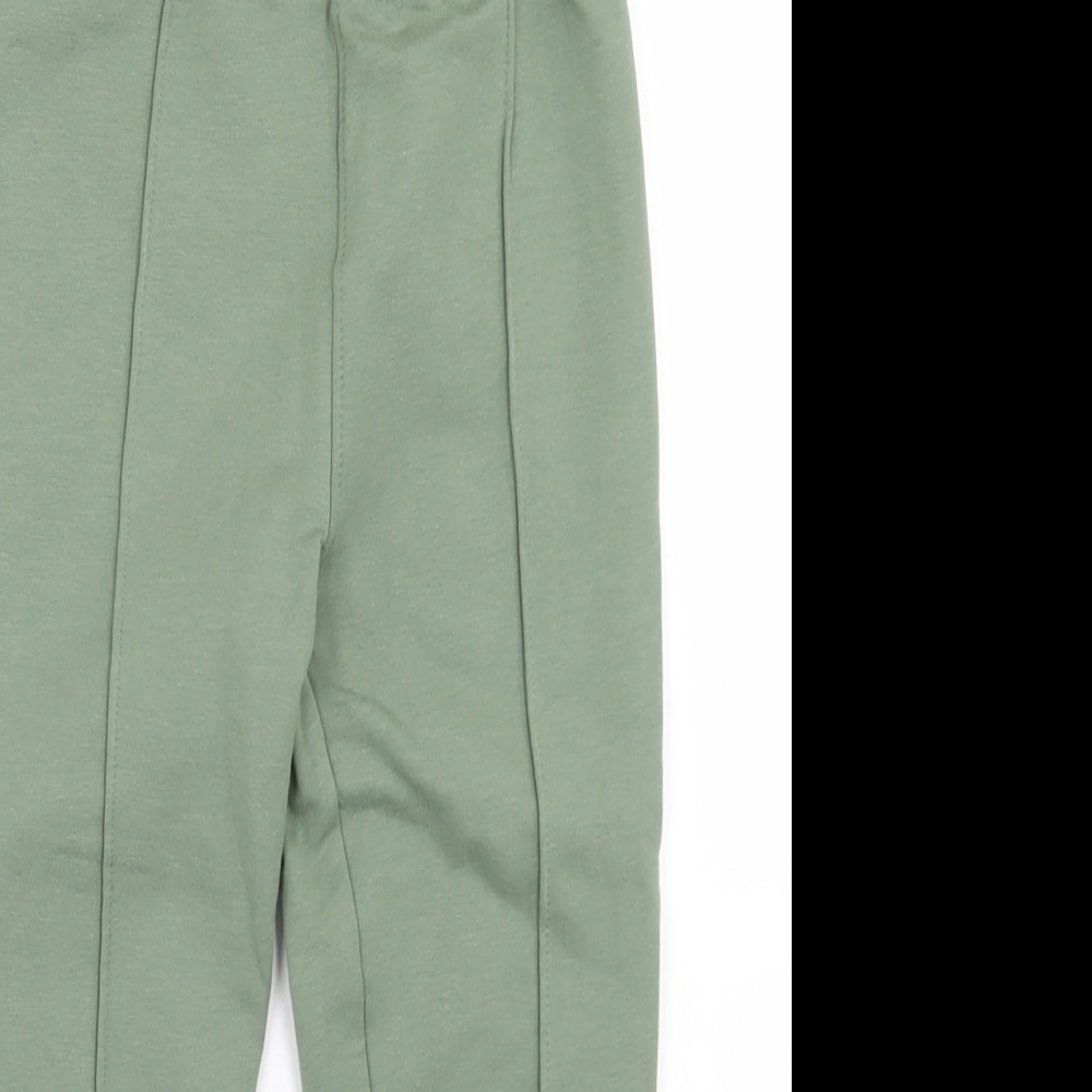 name it Girls Green  Cotton Dress Pants Trousers Size 5 Years  Regular
