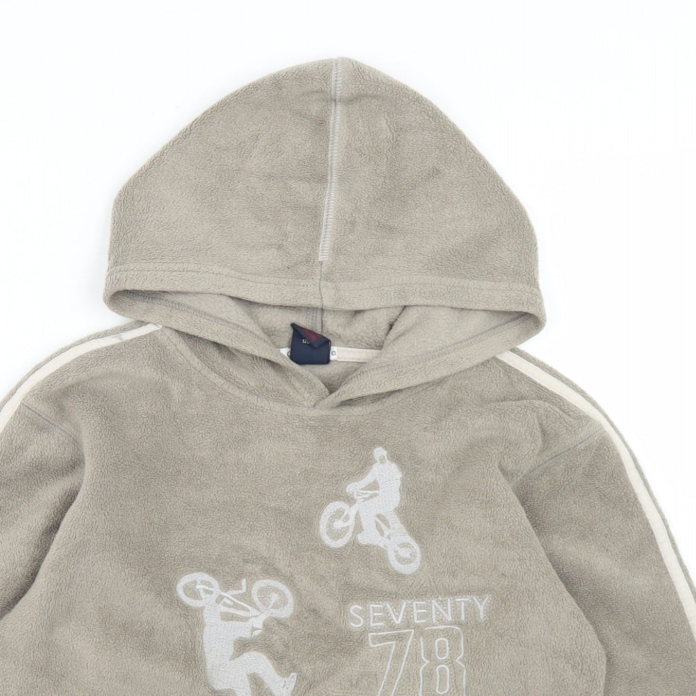 NEXT Boys Green  Polyester Pullover Hoodie Size 8 Years   - BMX