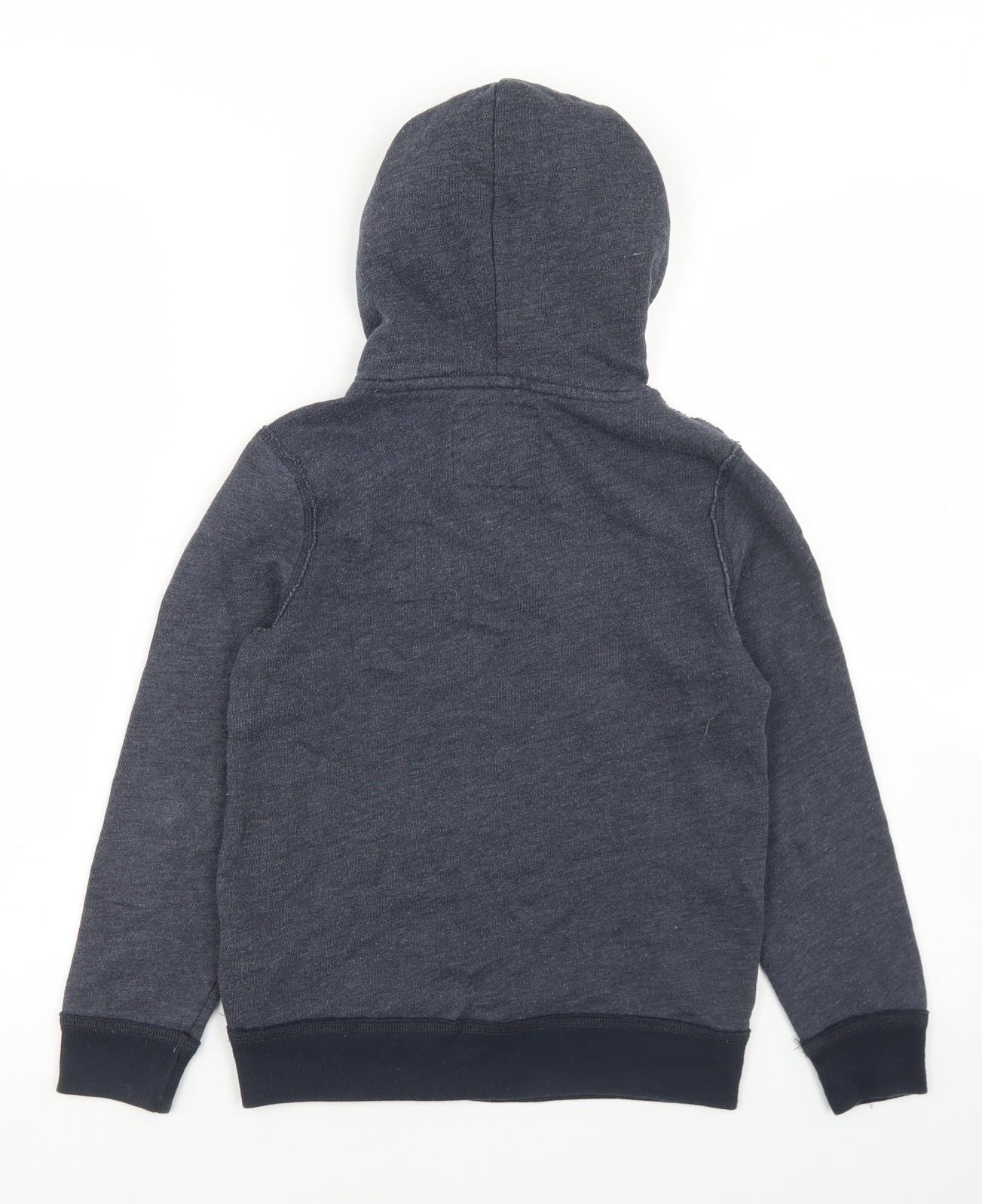 abercrombie kids Boys Blue  Cotton Pullover Hoodie Size 7-8 Years
