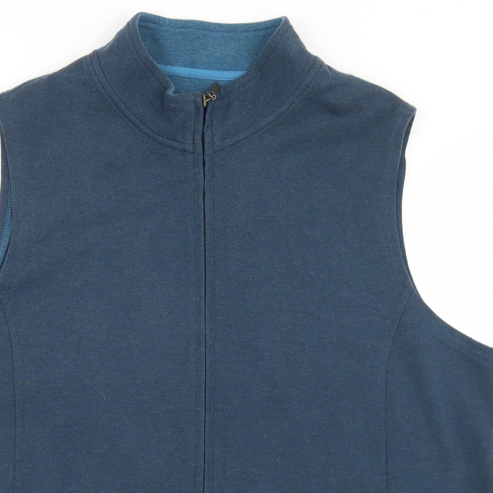 DASH Womens Blue   Gilet Jacket Size 20  Zip