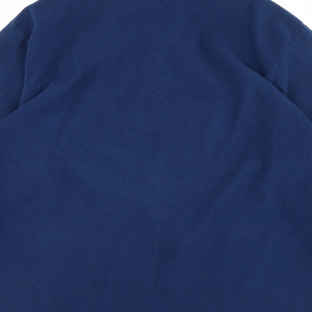 Brekka Mens Blue  Polyester Pullover Sweatshirt Size L