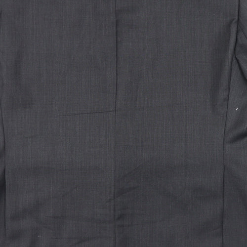 Paul Costelloe Mens Grey  Wool Jacket Blazer Size 44
