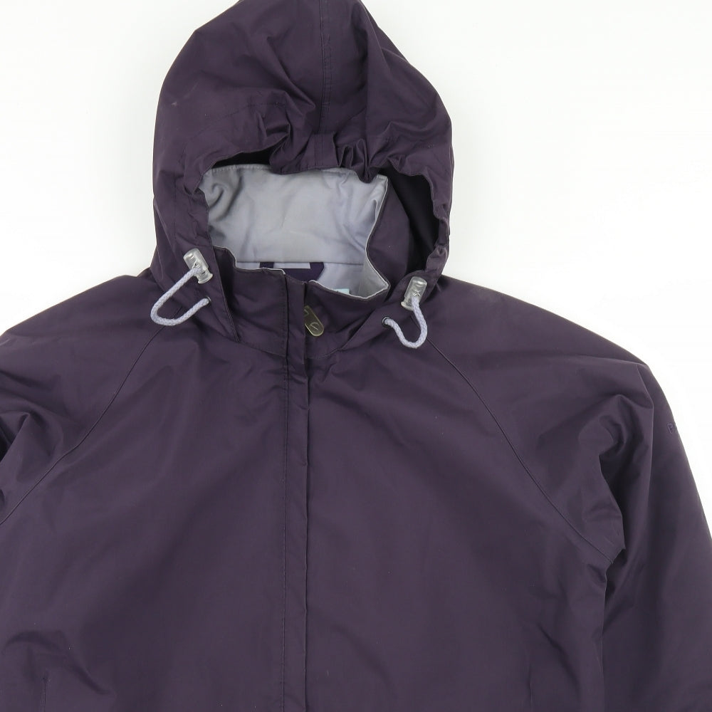 Regatta Womens Purple   Parka Coat Size 14  Zip