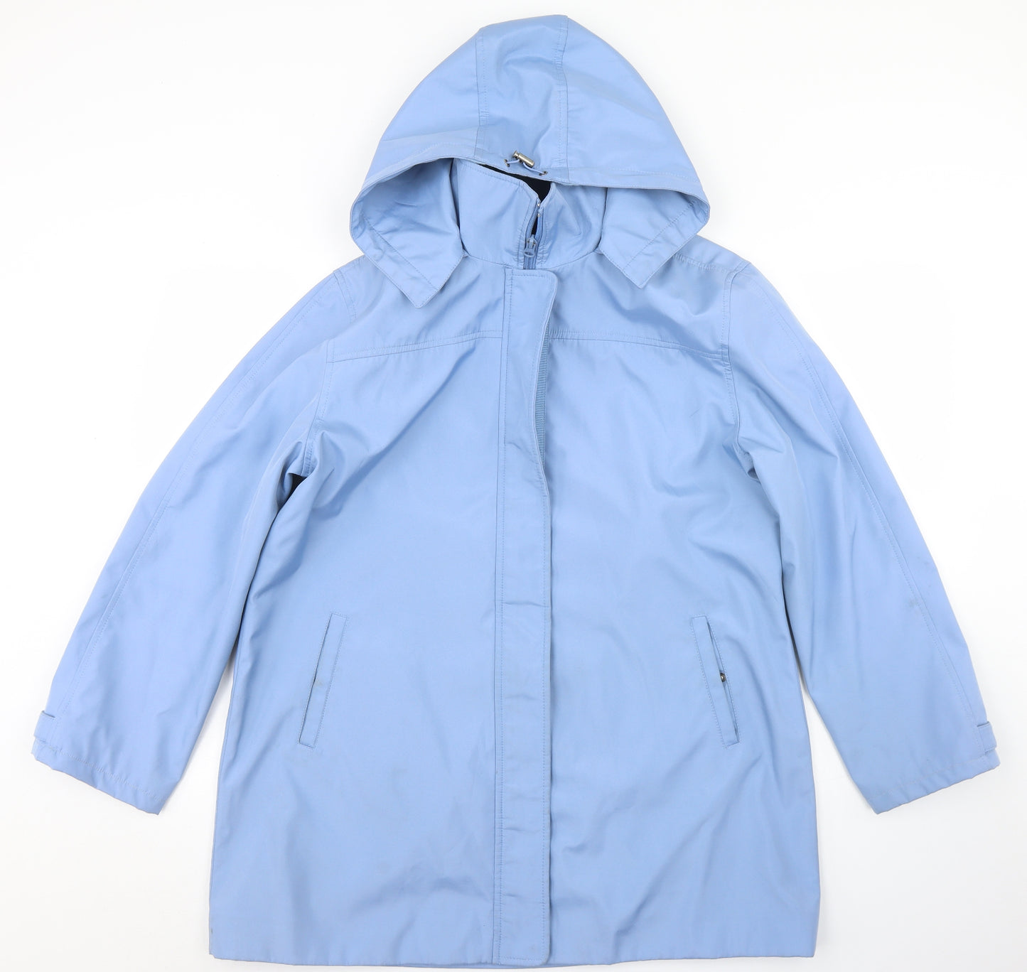 Marvin Richards Womens Blue   Anorak Coat Size XL  Zip
