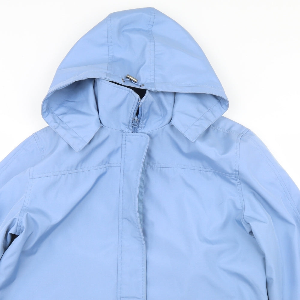 Marvin Richards Womens Blue   Anorak Coat Size XL  Zip