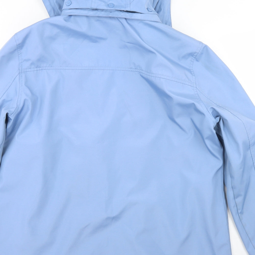 Marvin Richards Womens Blue   Anorak Coat Size XL  Zip