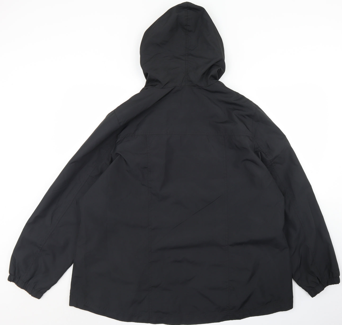 KangaROOS Womens Black   Anorak Jacket Size 24  Zip