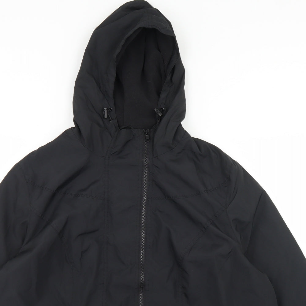 KangaROOS Womens Black   Anorak Jacket Size 24  Zip