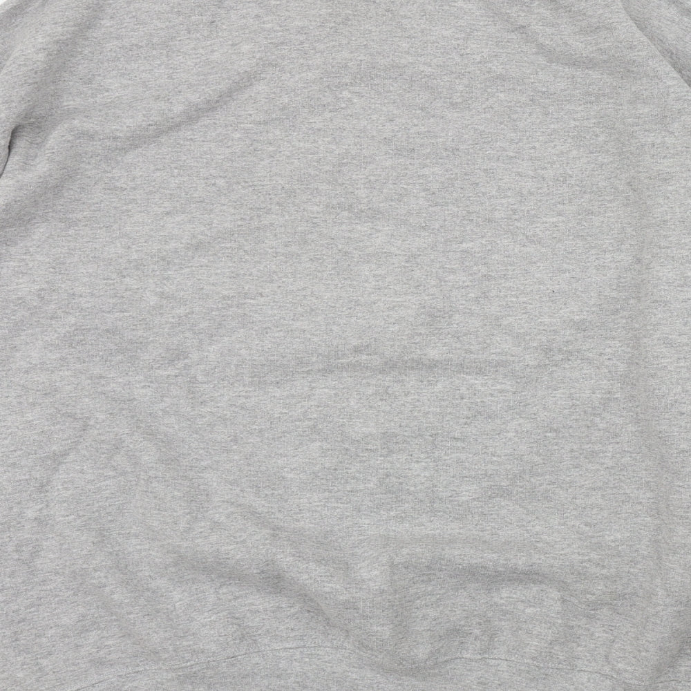 WORLD PROJECTS Womens Grey  Cotton Pullover Sweatshirt Size M  Pullover - Cat