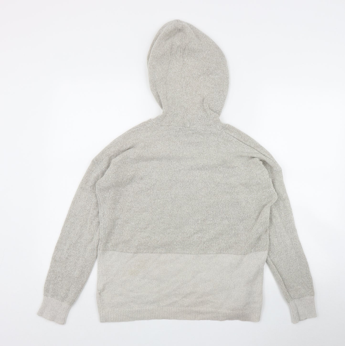 Select Womens Beige  Acrylic Pullover Hoodie Size XL  Pullover