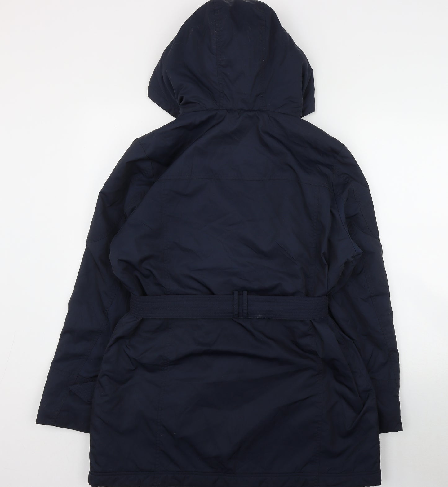 Collection Womens Blue   Parka Coat Size 16  Zip