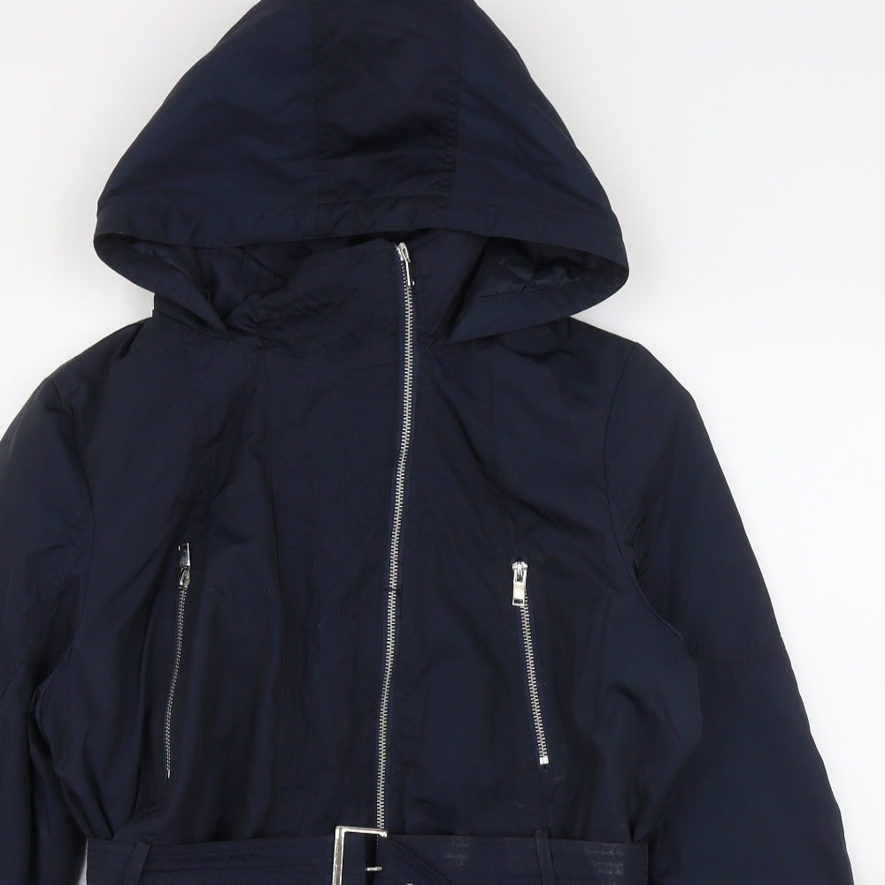 Collection Womens Blue   Parka Coat Size 16  Zip