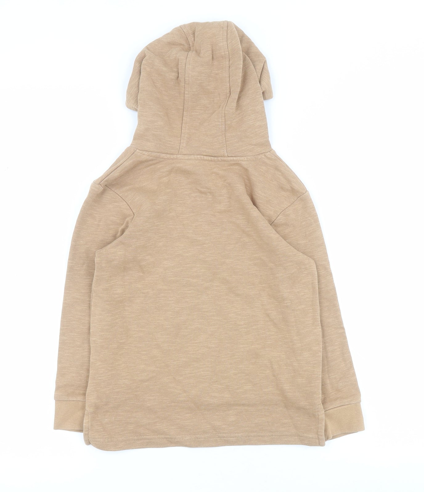 George Boys Brown  Cotton Pullover Hoodie Size 5-6 Years  Pullover - Beyond Cool