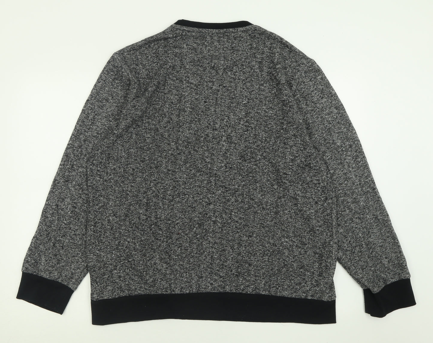 Primark Mens Grey  Polyester Pullover Sweatshirt Size XL