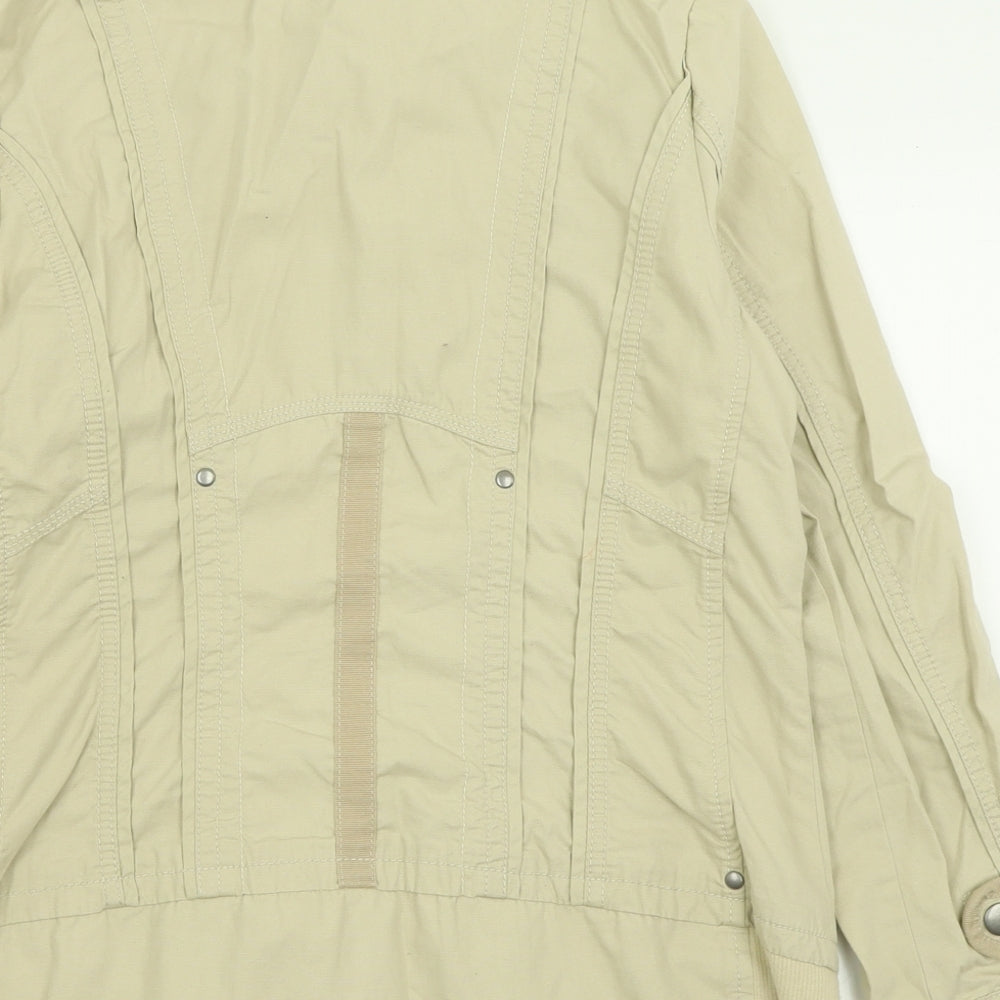 NEXT Womens Beige   Jacket  Size 12  Zip