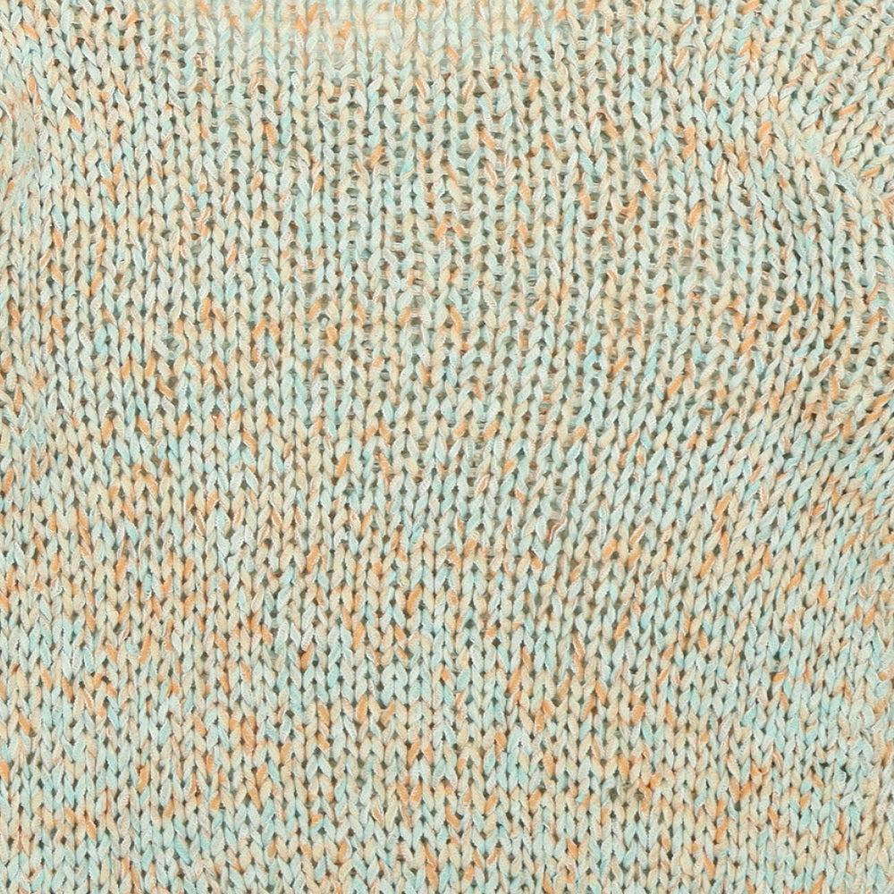 Mango Womens Multicoloured Crew Neck  Acrylic Pullover Jumper Size M