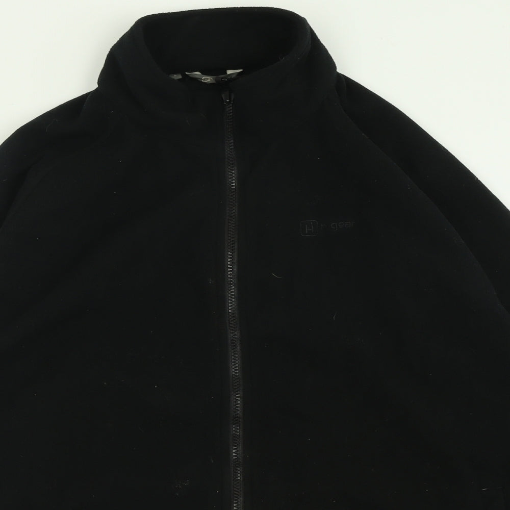 Hi Gear Mens Black   Jacket  Size L  Zip