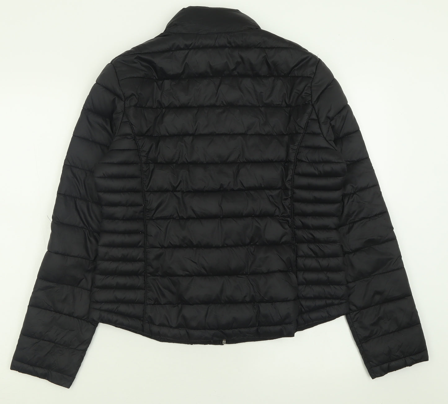 Atmosphere Womens Black   Puffer Jacket Jacket Size M  Zip