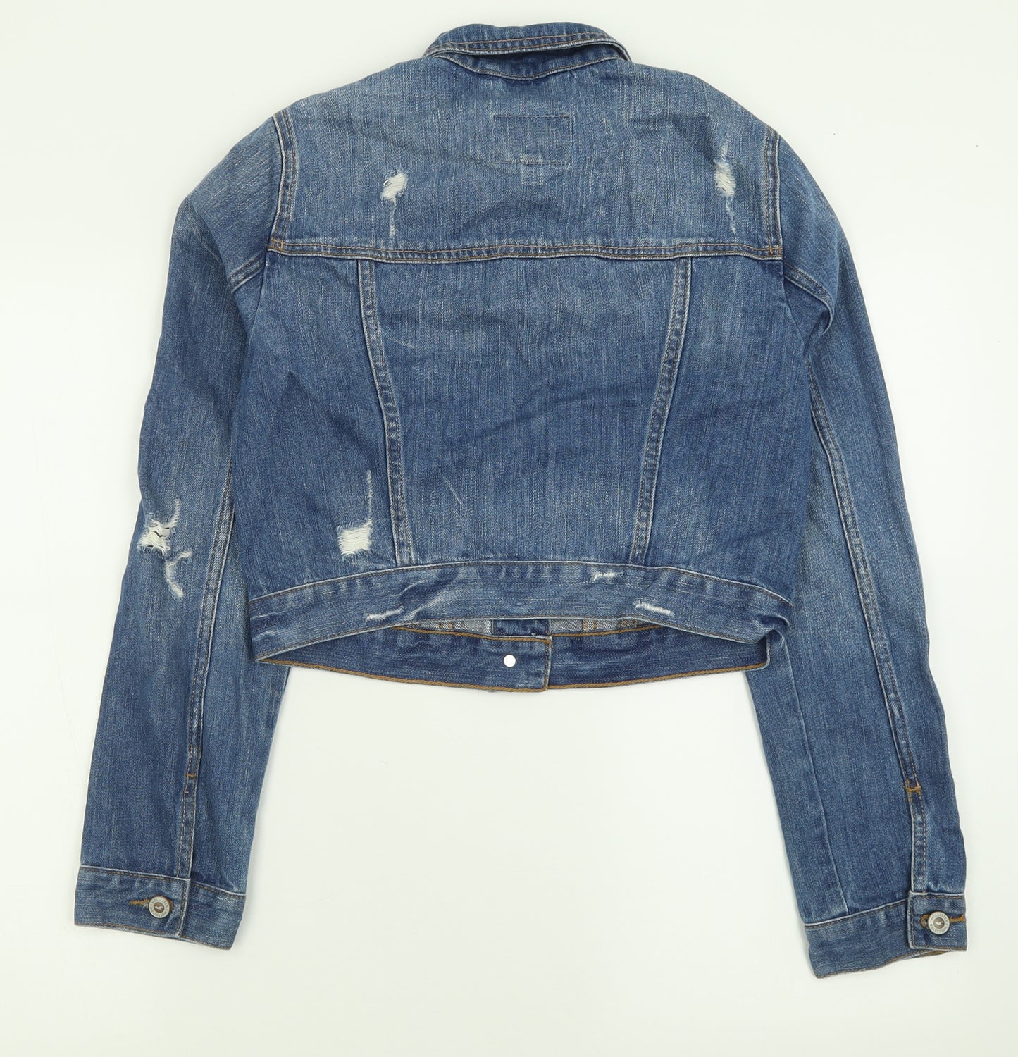 Abercrombie & Fitch Womens Blue   Jacket  Size M  Button