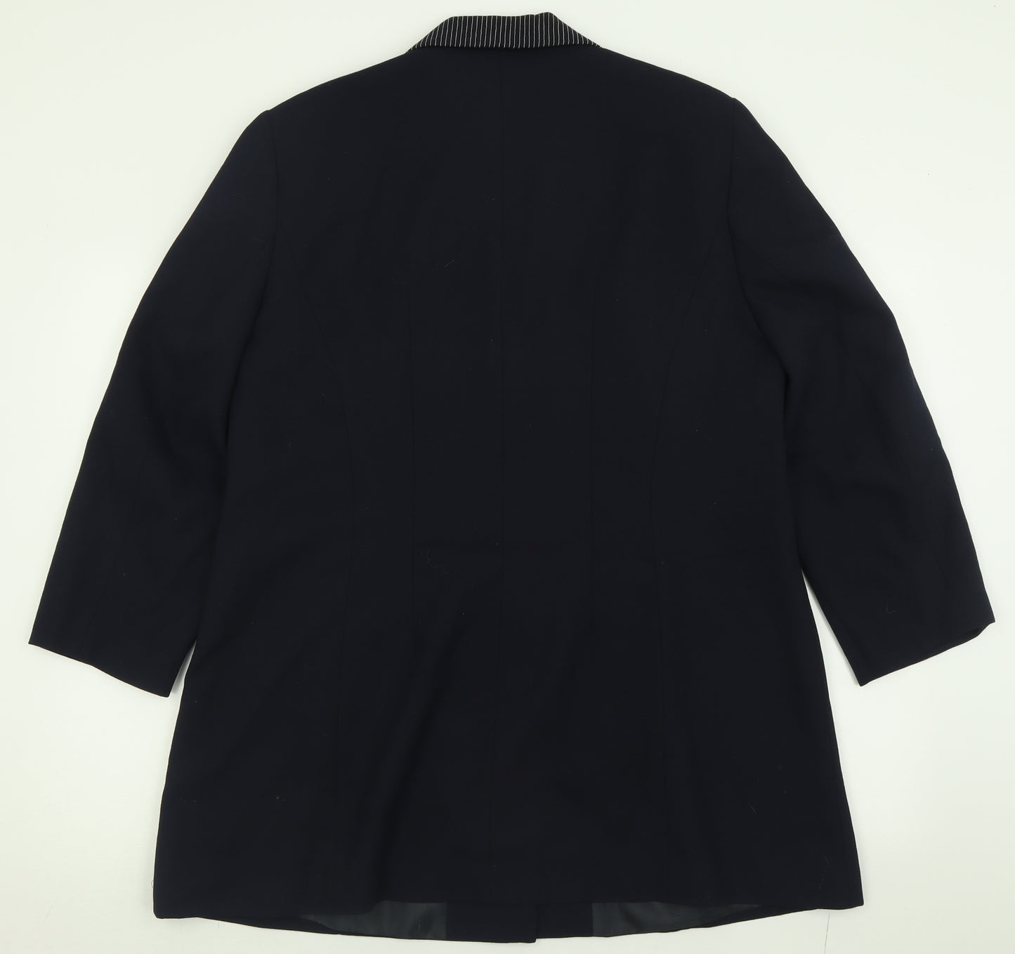 Jacques Vert Womens Blue   Jacket Blazer Size 18  Button