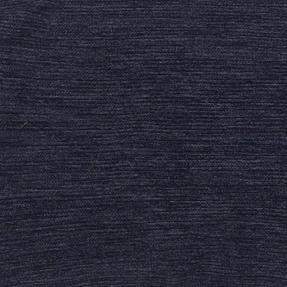 Massimo Dutti Womens Blue Boat Neck  Viscose Pullover Jumper Size L