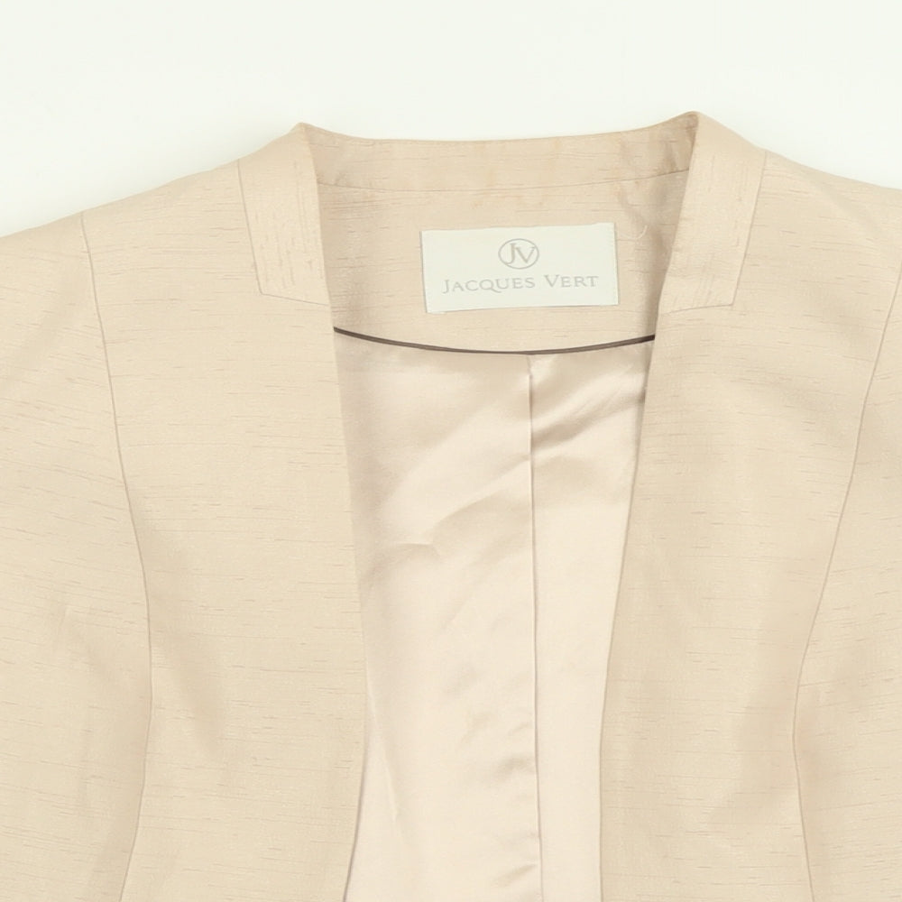 Jacqes Vert Womens Beige  Polyester Kimono Blouse Size 14 V-Neck
