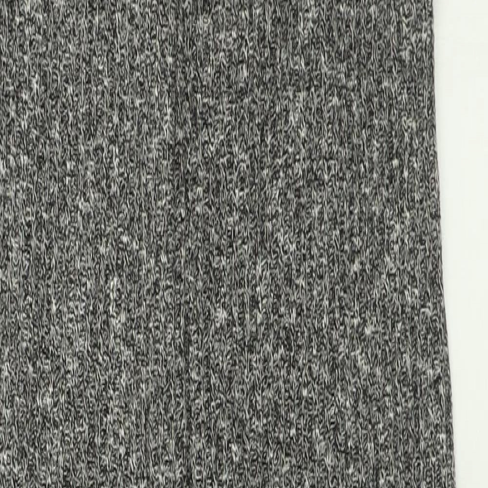 Reclaimed Vintage Womens Grey  Polyester Jumpsuit One-Piece Size 8  Zip