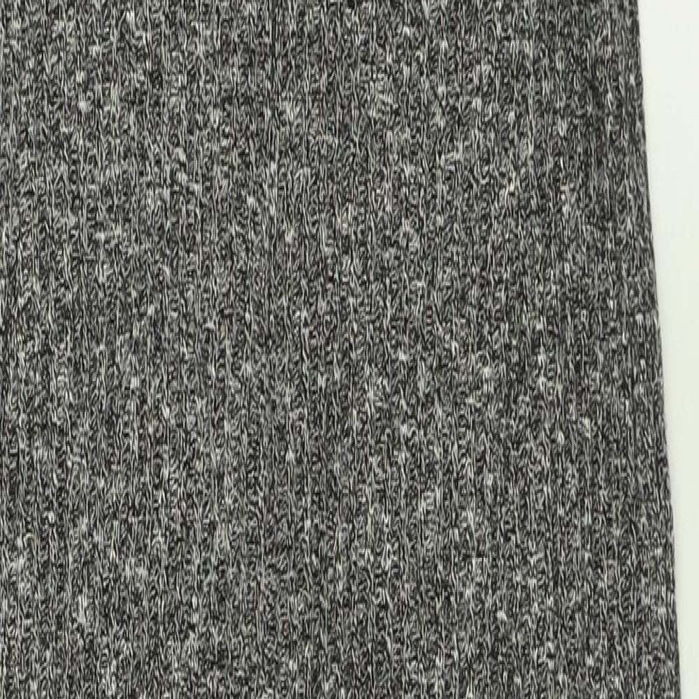 Reclaimed Vintage Womens Grey  Polyester Jumpsuit One-Piece Size 8  Zip