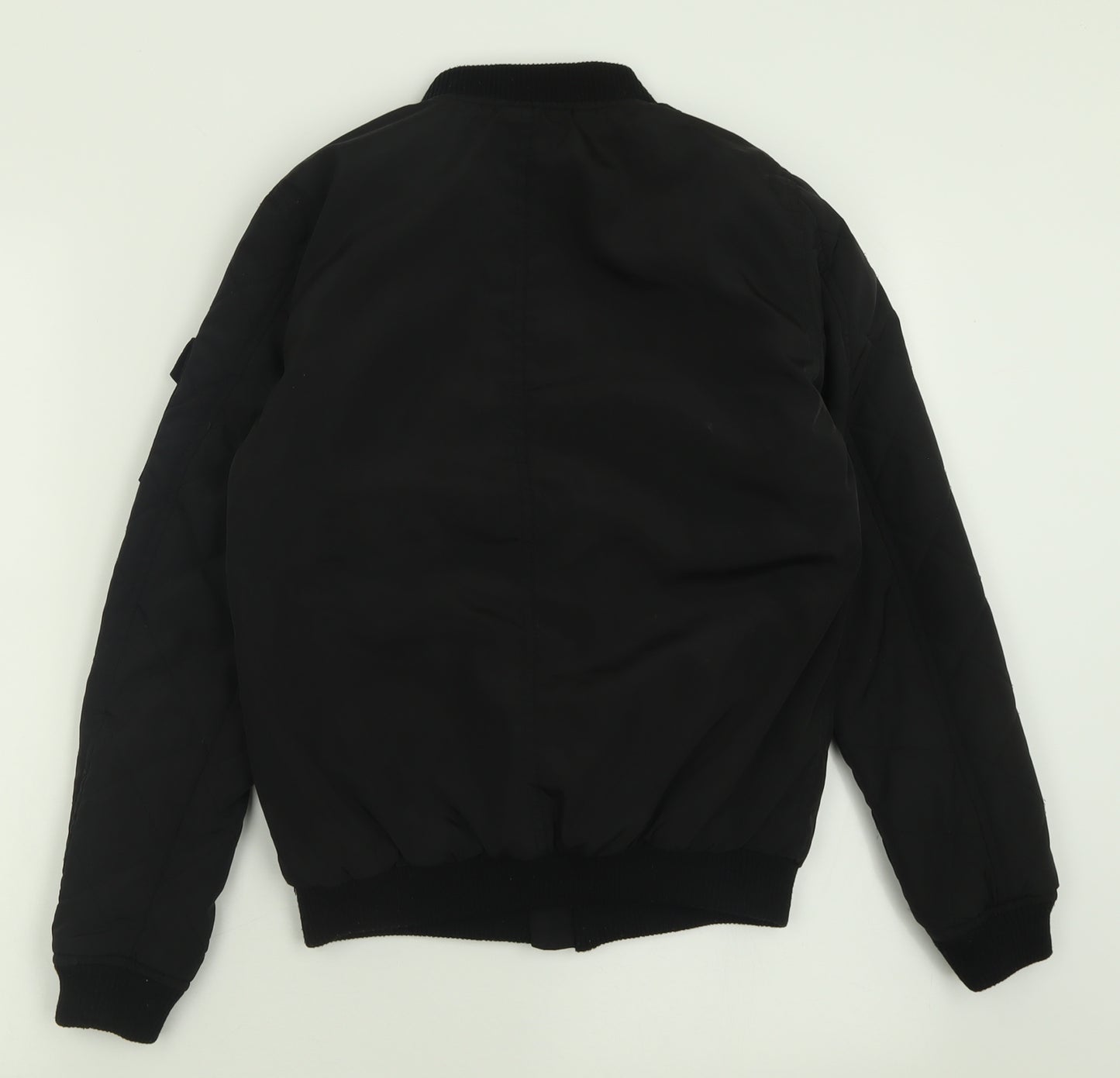 New Look Girls Black   Bomber Jacket Jacket Size 10-11 Years  Zip