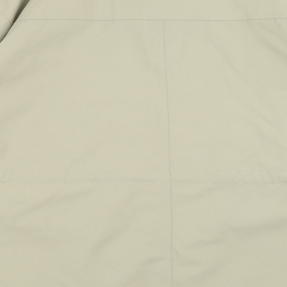 Aldon Mens Beige   Jacket Coat Size XL  Zip